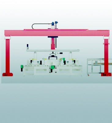 溢膠組框機、機械手臂、打膠機